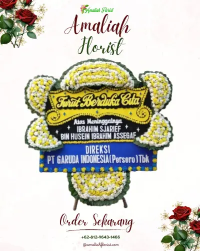 Papan Bunga Duka di Selomoyo
